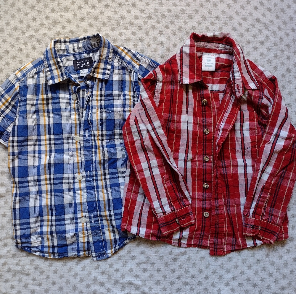 BOGO Long and Short Sleeve Button-Up Shirts
